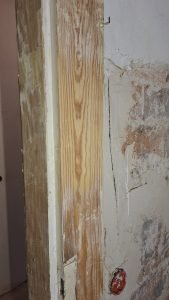 futryna po szlifowaniu szlifierką BOSCH