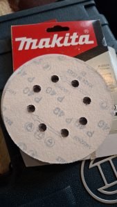 Krążek ścierny Makita P-43533 gradacja P40 do szlifierki mimośrodowej